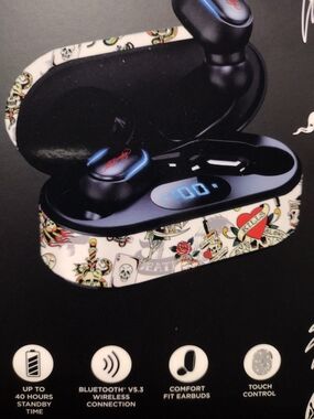 Ed Hardy True Wireless Earbuds
